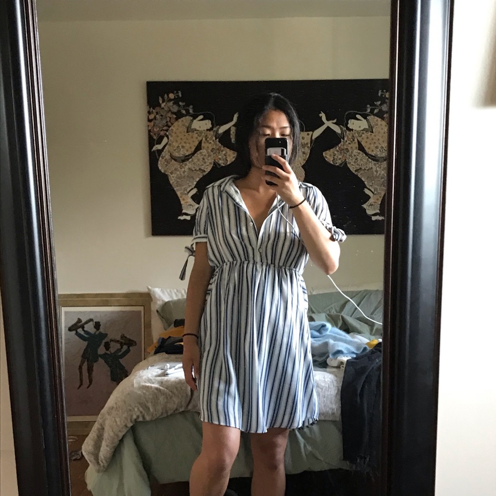 Casual Collared Dress